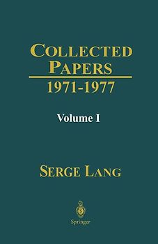 Collected Papers I