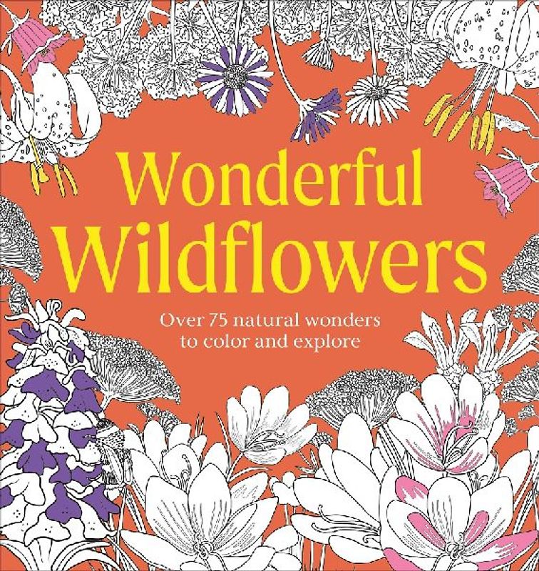 Wonderful Wildflowers Coloring Book
