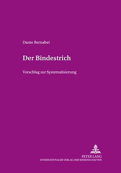 Der Bindestrich
