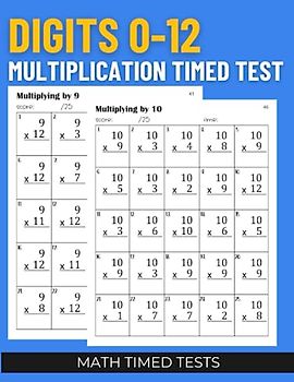 Math Timed Tests: Multiplication Timed Tests Digits 0-12