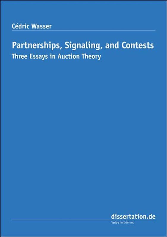 Partnerships, Signaling, and Contests