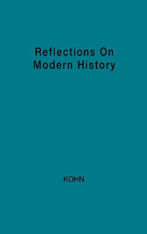 Reflections on Modern History