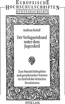 Der Verlagseinband unter dem Jugendstil