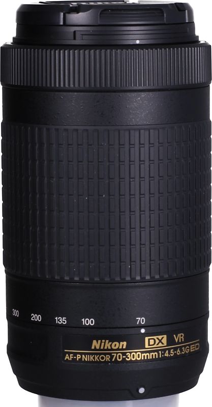 Nikon AF-P DX NIKKOR 70-300 mm F4.5-6.3 ED G VR 58 mm Filtergewinde (Nikon F Anschluss) schwarz