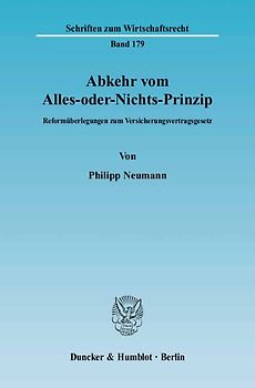 Abkehr vom Alles-oder-Nichts-Prinzip.