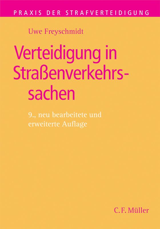 Verteidigung in Straßenverkehrssachen