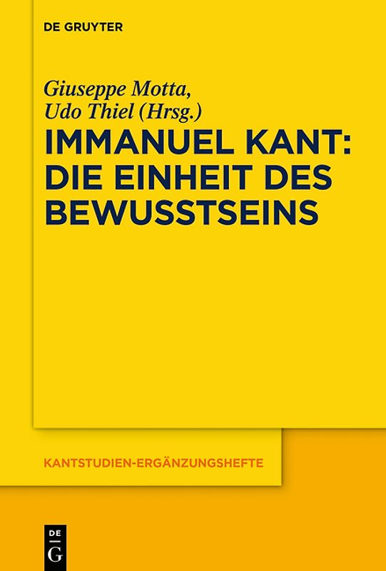 Immanuel Kant – Die Einheit des Bewusstseins