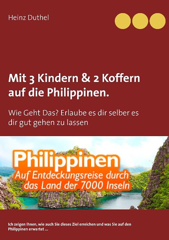 Mit Einfach-Ticket, 3 Kindern & 2 Koffern auf die Philippinen.