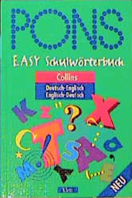 PONS Easy Schulwörterbuch. Englisch-Deutsch /Deutsch-Englisch