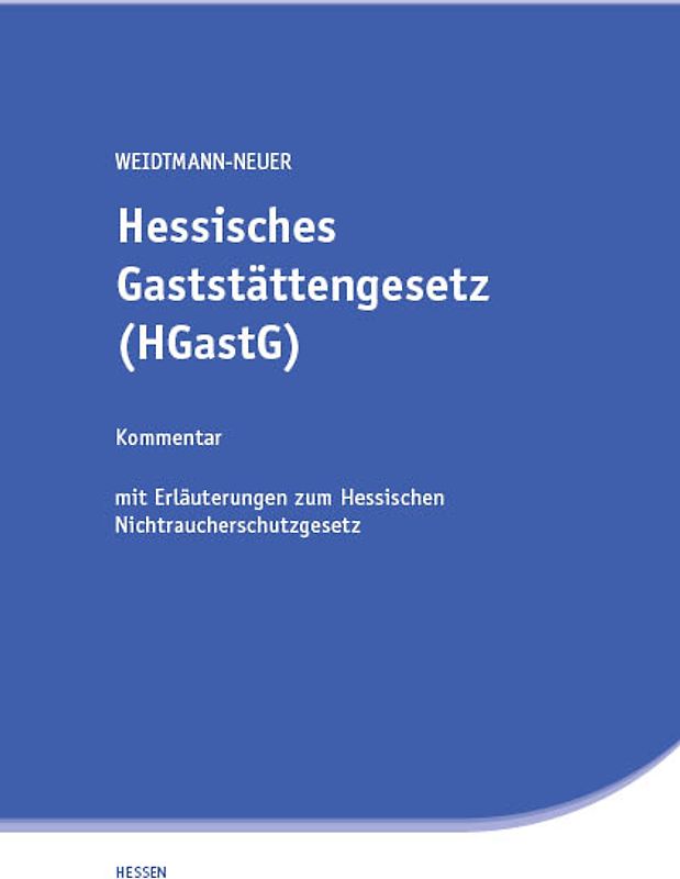 Hessisches Gaststättengesetz (HGastG)