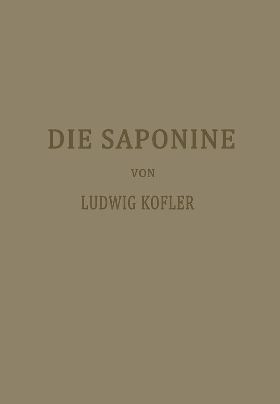 Die Saponine