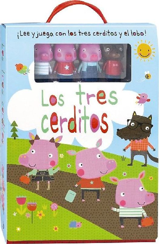Los tres cerditos (Castellano - A PARTIR DE 3 AÑOS - MANIPULATIVOS (LIBROS PARA TOCAR, JUGAR Y PINTAR), POP-UPS - Otros libros)