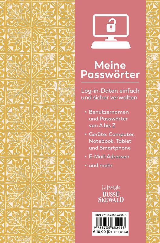 Meine Passwörter.