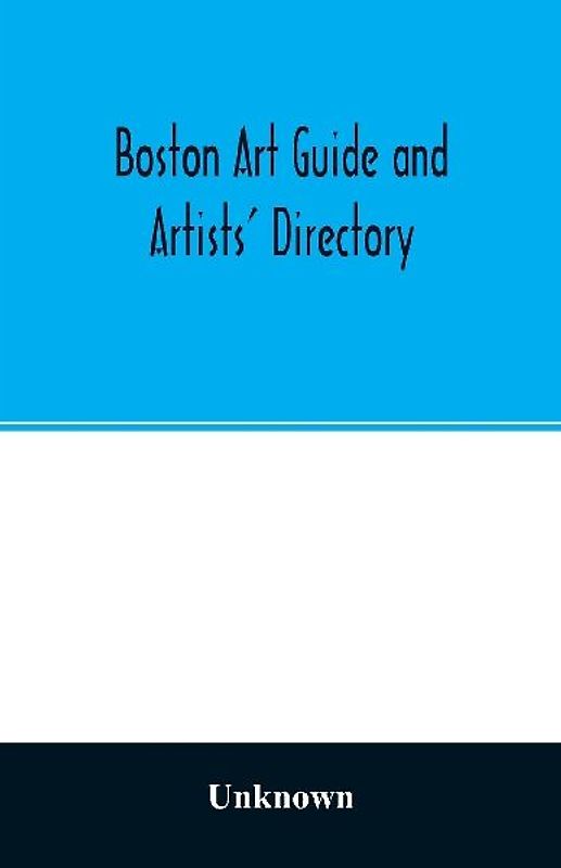 Boston art guide and artists' directory