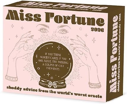 Miss Fortune: Slightly Psychic, Mostly Clueless 2026 5.4 X 6.2 Box Calendar