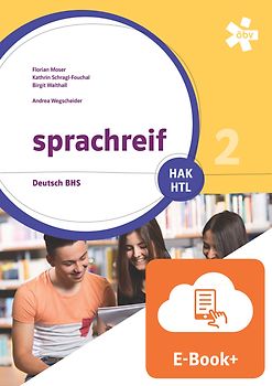 sprachreif HAK/HTL 2, Schülerbuch mit E-BOOK+