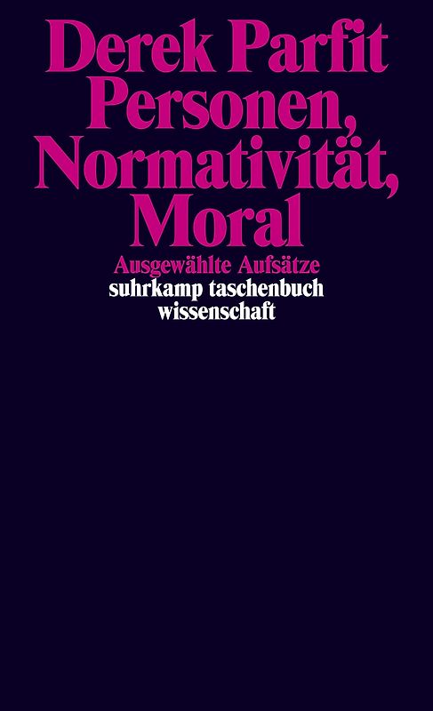 Personen, Normativität, Moral