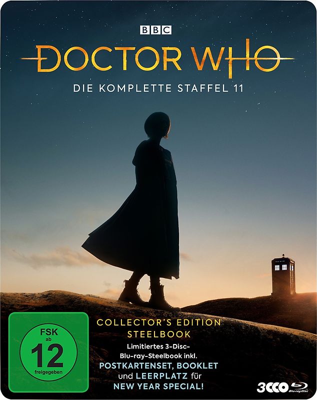 Doctor Who - Die komplette Staffel 11 [Collector's Edition Steelbook, 2 Discs] Blu-ray Disc
