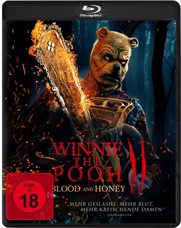 Winnie the Pooh: Blood and Honey 2 Blu-ray Disc