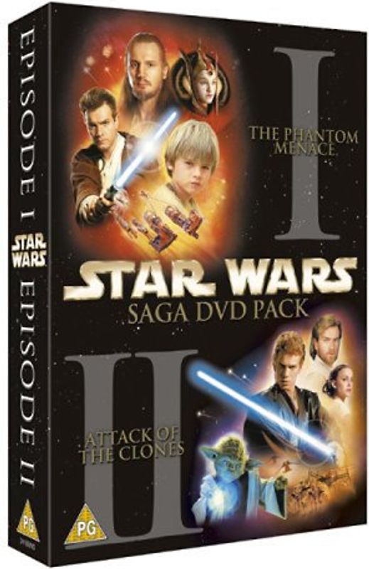 Star Wars Episodes 1 & 2 - Star Wars Episodes 1 & 2 - Double Pack [UK Import] DVD