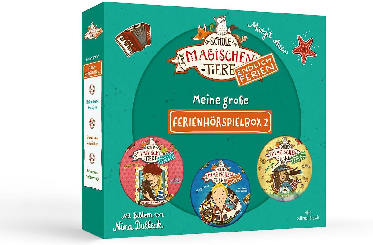 Die Schule der magischen Tiere - Endlich Ferien - Hörspiele: Meine große Ferienhörspielbox 2