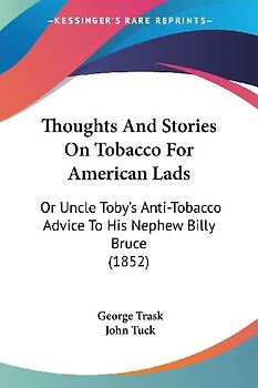 Thoughts And Stories On Tobacco For American Lads