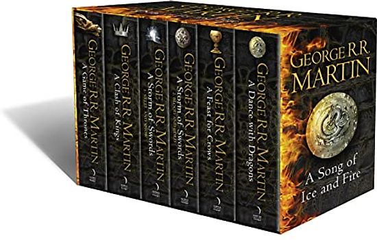 A Song of Ice and Fire - Books 1-6 - George R. R. Martin [6 Books; Paperback]