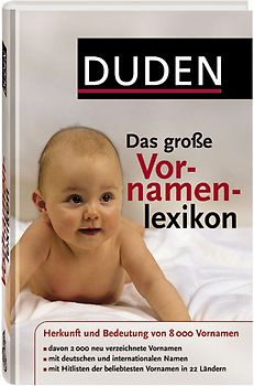 Duden – Das große Vornamenlexikon