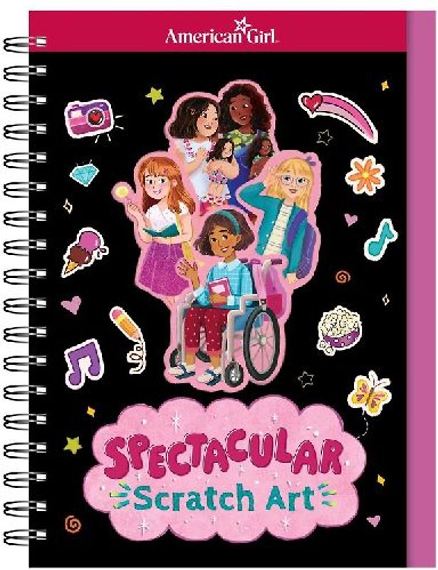 American Girl: Spectacular Scratch Art