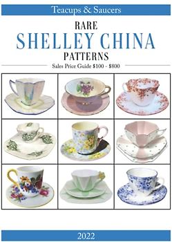 Rare Shelley China Patterns: Teacups & Saucers 2022 Online Sales Price Guide From $100 To $800