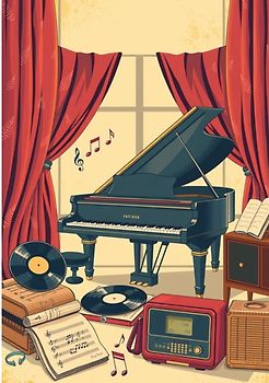 Notenheft Piano: DIN A5 Notenlinienheft | 60 Seiten mit 12 Notenzeilen / Systeme pro Blatt | Papier 90g/m² | Musikheft mit Notenlinien