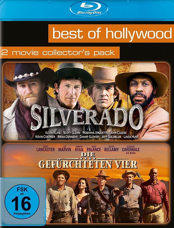 Best of Hollywood: 2 Movie Collection 41: Silverado / Die gefürchteten Vier Blu-ray Disc