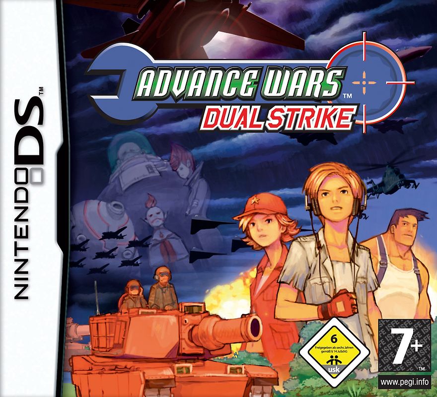 Advance Wars Dual Strike DS Nintendo DS