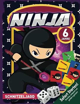 Ninja Abenteuer Schatzsuche Kindergeburtstag ab 6 Jahren: Ihr seid die neue Ninja-Generation mit einer Mission: Das 4-Elemente-Armband finden & den Bösewicht besiegen. (Bravo Schatzsuche)