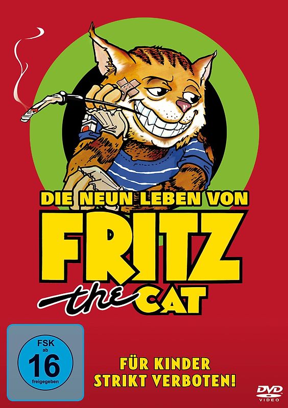 Die neun Leben von Fritz the Cat DVD