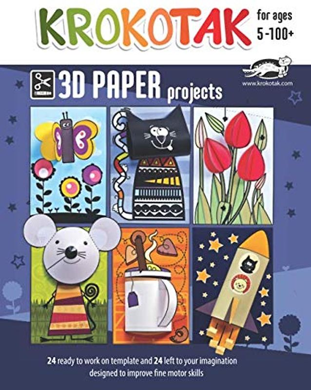 KROKOTAK 3D PAPER PROJECTS (PAPER CRAFT, Band 3)