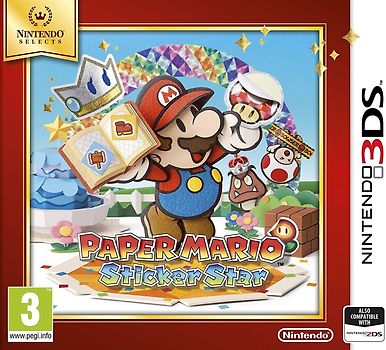 Paper Mario: Sticker Star [Nintendo Selects, ES Import] Nintendo 3DS
