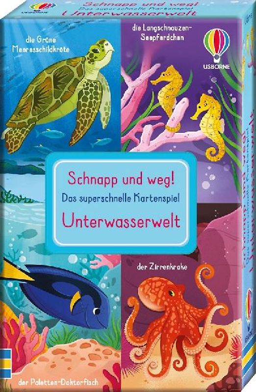 Schnapp und weg! Das superschnelle Kartenspiel: Unterwasserwelt