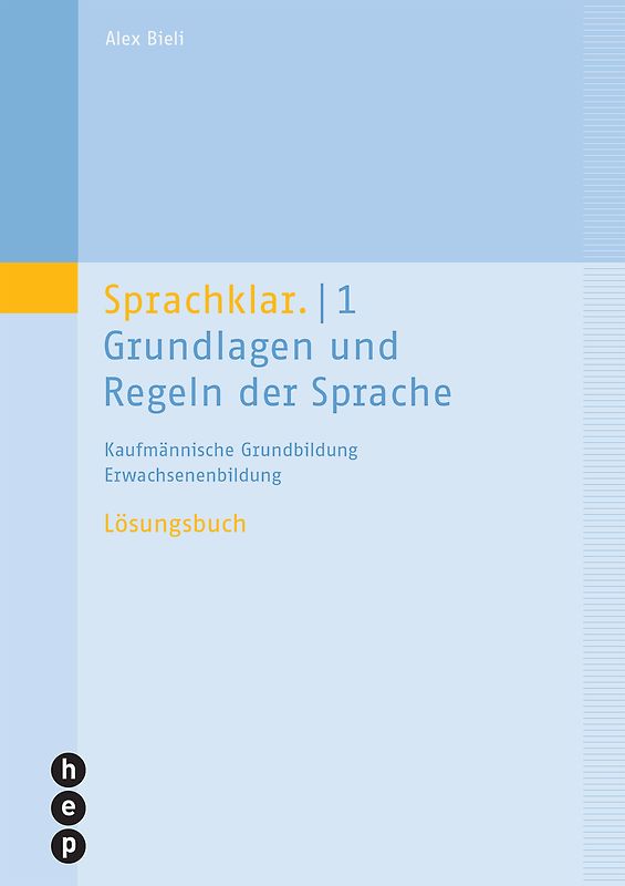 Sprachklar. 1 | Lösungen
