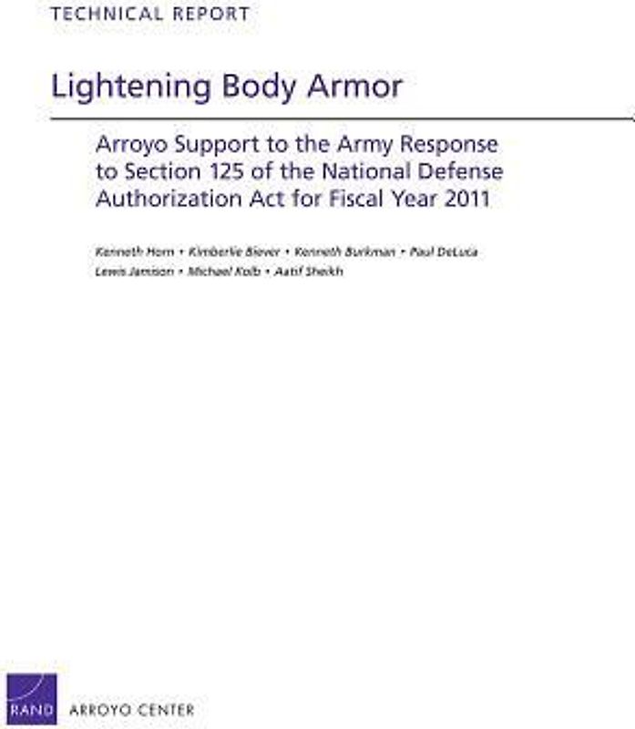 Lightening Body Armor