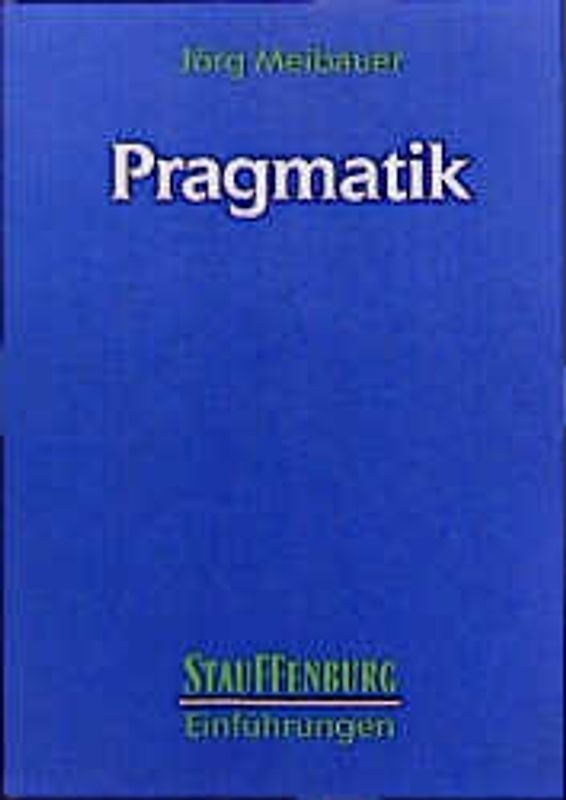 Pragmatik. Eine Einführung