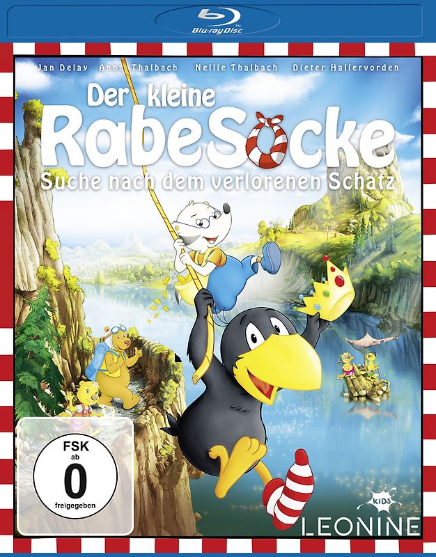 Der kleine Rabe Socke - Suche nach dem verlorenen Schatz Blu-ray Disc