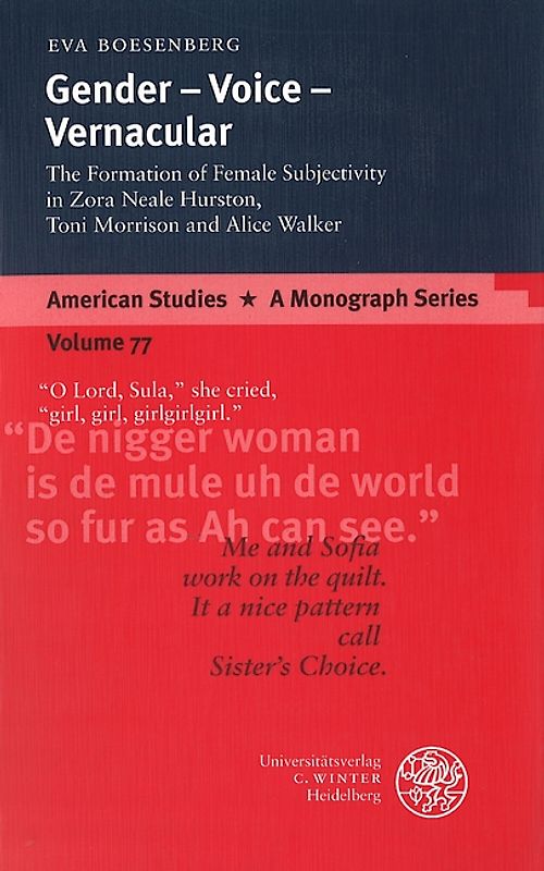 Gender - Voice - Vernacular