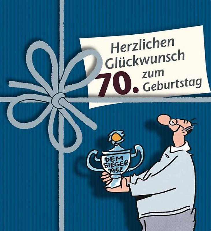 Herzlichen Glückwunsch zum 70. Geburtstag, Männer