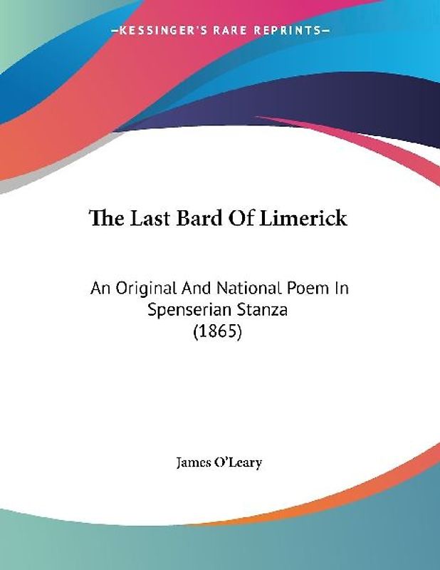The Last Bard Of Limerick