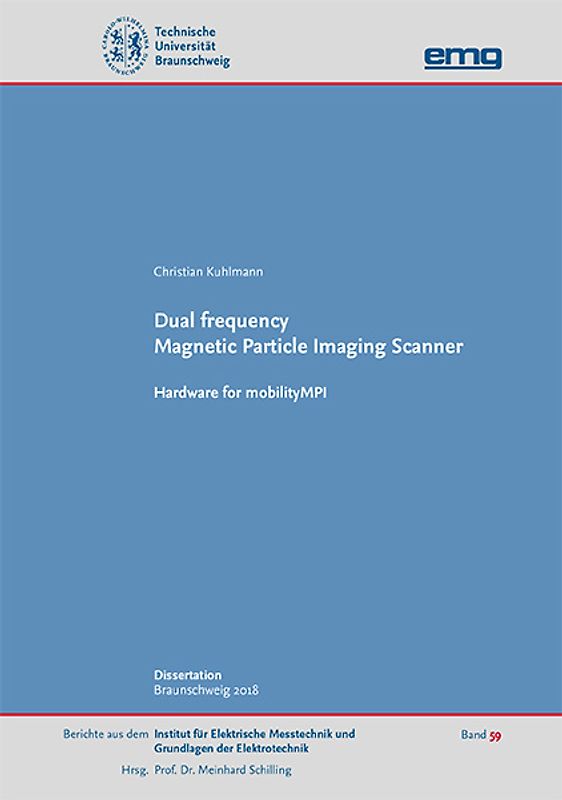Dual frequency Magnetic Particle Imaging Scanner - Hardware for mobilityMPI
