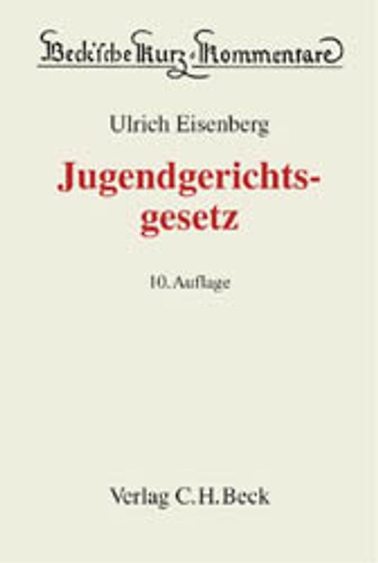 Jugendgerichtsgesetz