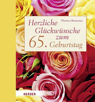 Herzliche Glückwünsche zum 65. Geburtstag