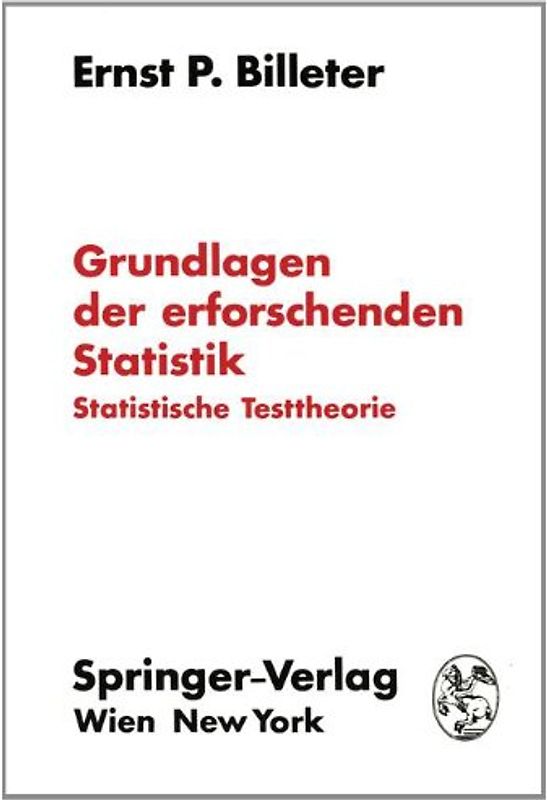 Grundlagen der erforschenden Statistik