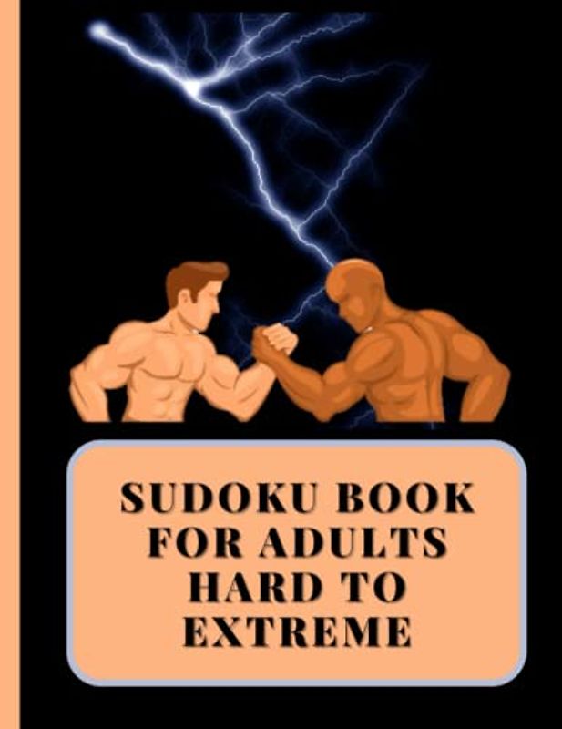 Sudoku book for adults hard to extreme: enjoy 300 puzzles in this entertaining book for adults